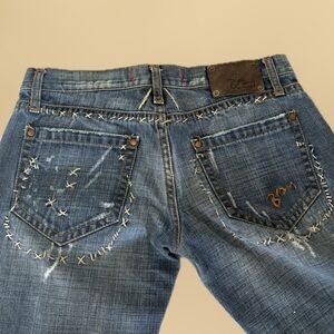 bray thrifted italian jeans